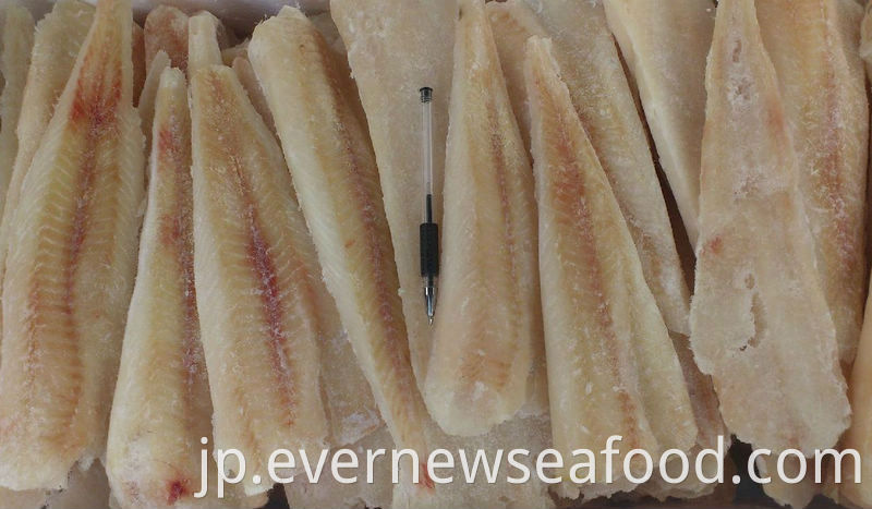 新鮮な冷凍魚の切り身メルルーサの切り身冷凍